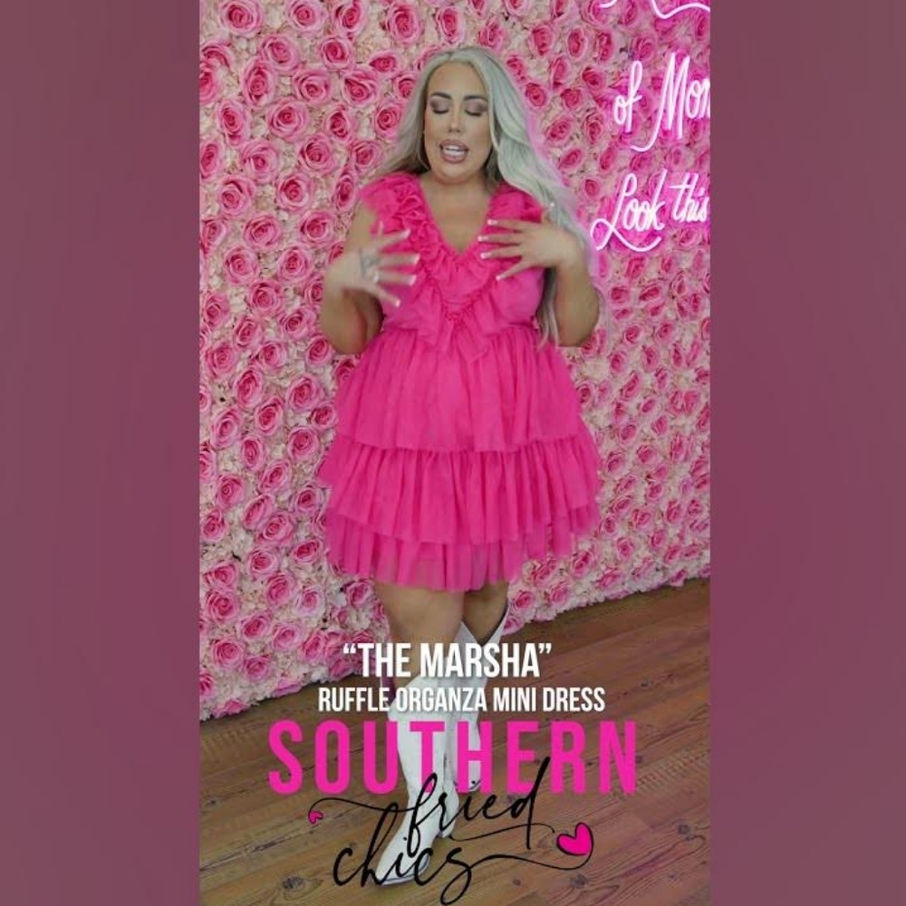 Southern fried chics Marsha dress xl - Picture 6 of 6